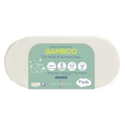 Matelas De Couffin Bambou Ecru De P'tit Lit