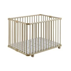 Parc Pliable Lucilee Petit Modèle Naturel étoiles De Geuther