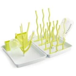 Égoutte Biberons Pliable Vert De Formula Baby