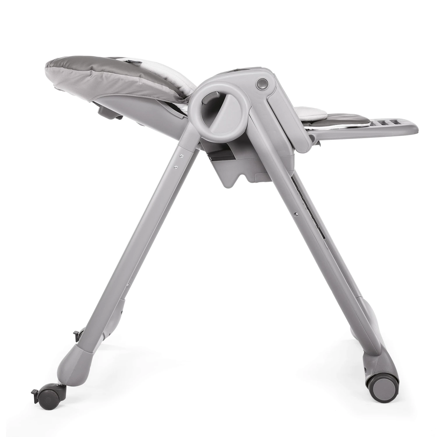 Chaise Haute Polly Magic Relax 4 Roues Graphite De Chicco – Image 9