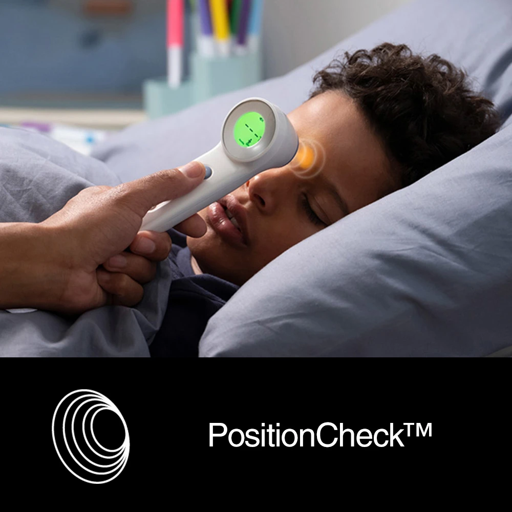 Thermomètre Frontal Sans Contact Braun SensianTM 7 Avec Technologie Age Precision® (BNT400) BNT400 De Braun – Image 4