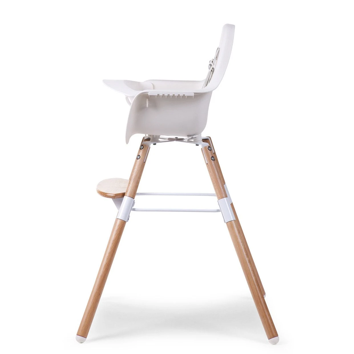 Chaise Haute Evolu 2 + Arceau Naturel/Blanc De Childhome – Image 3