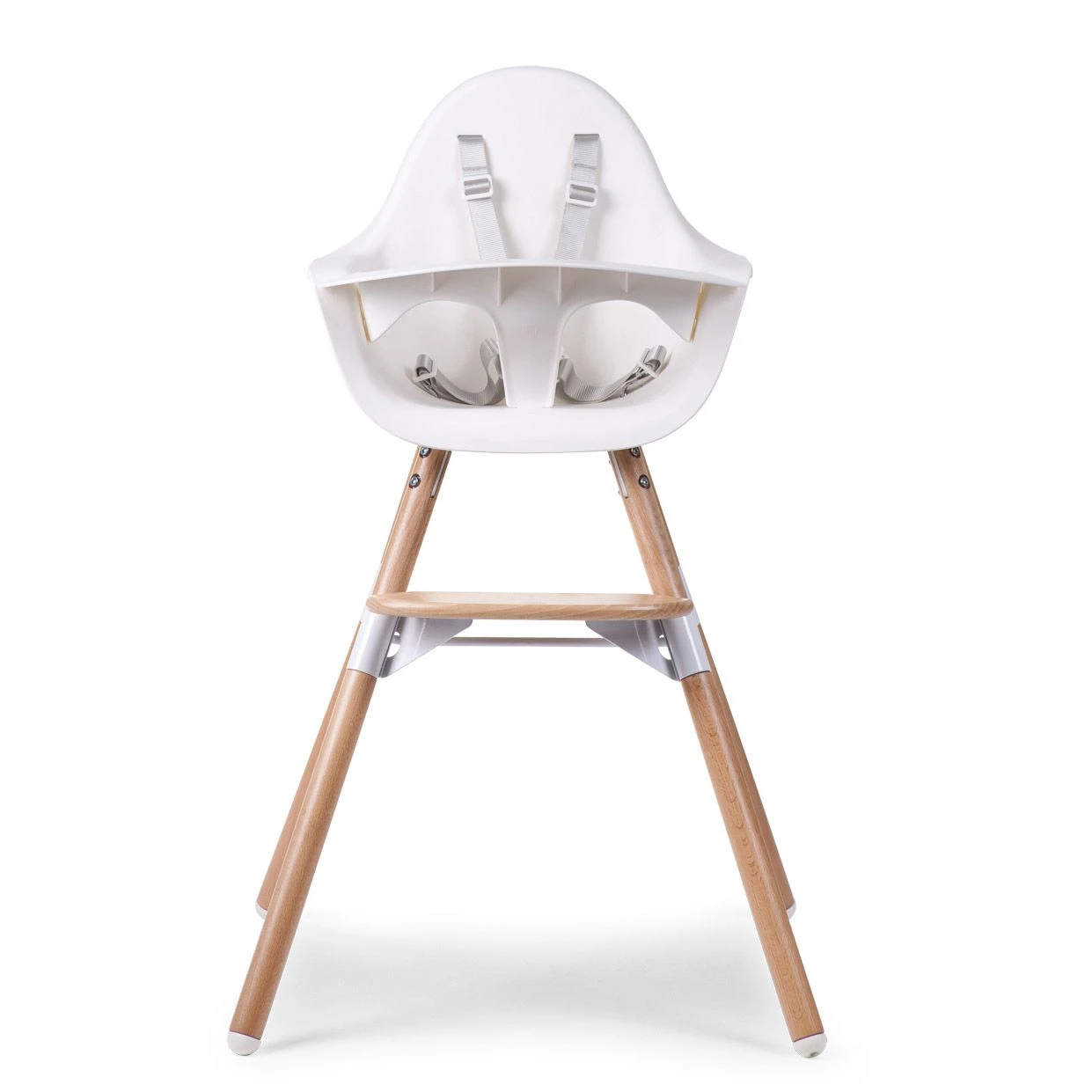 Chaise Haute Evolu 2 + Arceau Naturel/Blanc De Childhome – Image 4