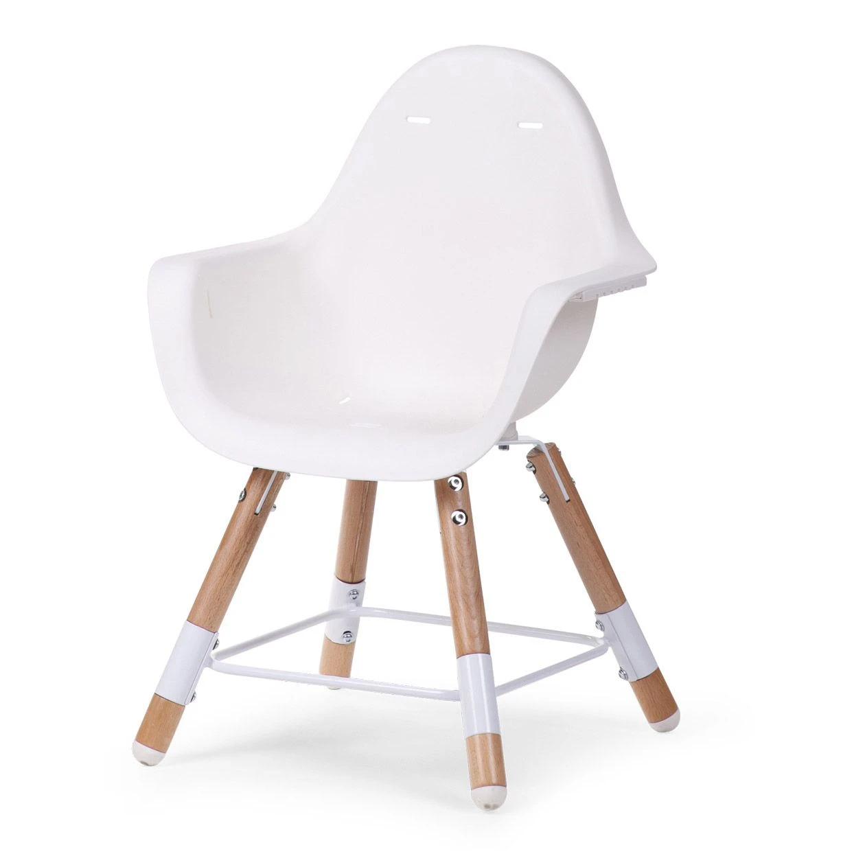 Chaise Haute Evolu 2 + Arceau Naturel/Blanc De Childhome – Image 5