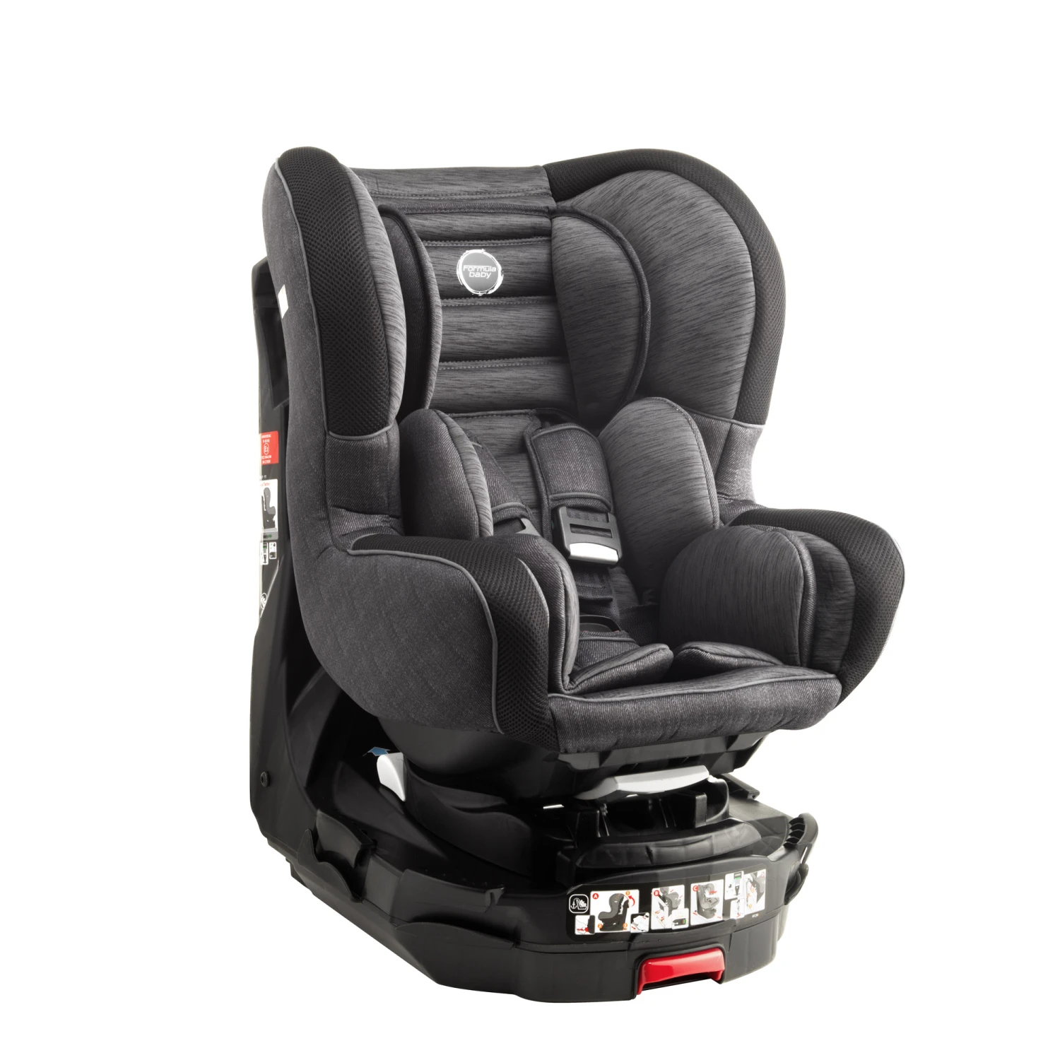 Siège Auto Groupe 0+/1 Pivotant Isofix Premium Nova Black De Formula Baby