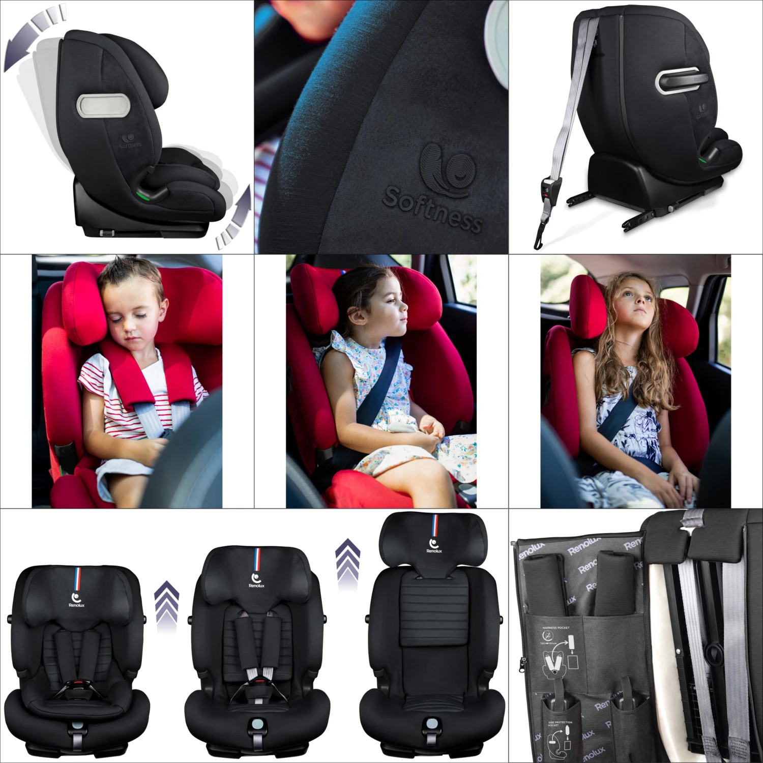 Siège Auto Olymp Isofix I-size Softness Carbon De Renolux – Image 5