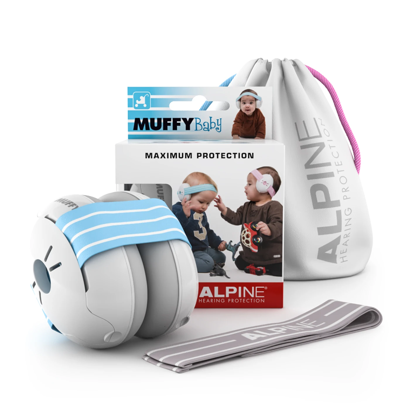 Casque Anti-bruit Muffy Baby Blue De Alpine – Image 2