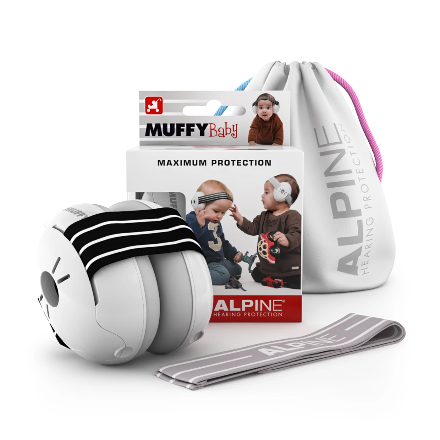 Casque Anti-bruit Muffy Baby Black De Alpine – Image 2