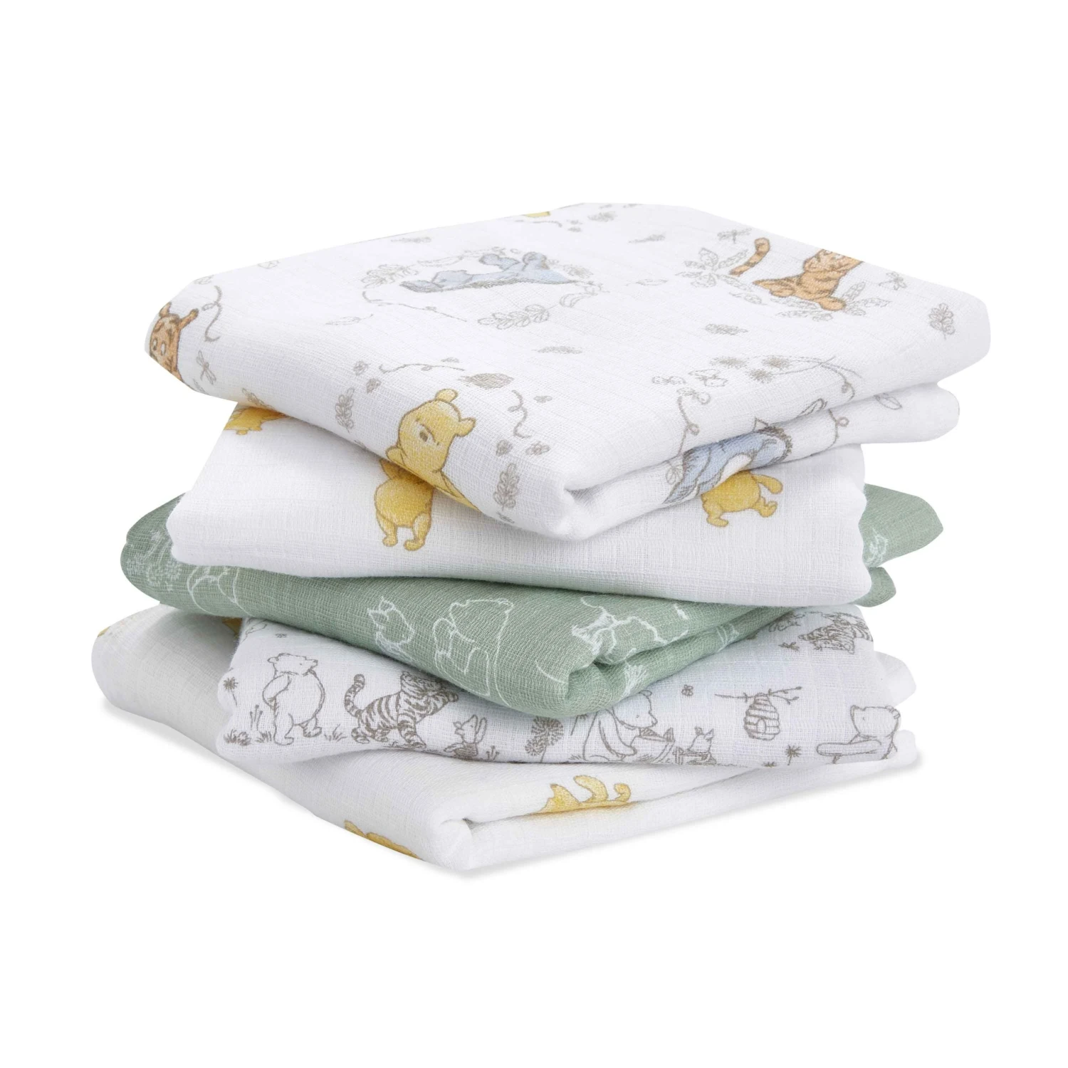 Lot De 5 Langes Musy 60x60 Winnie De Aden + Anais Essentials