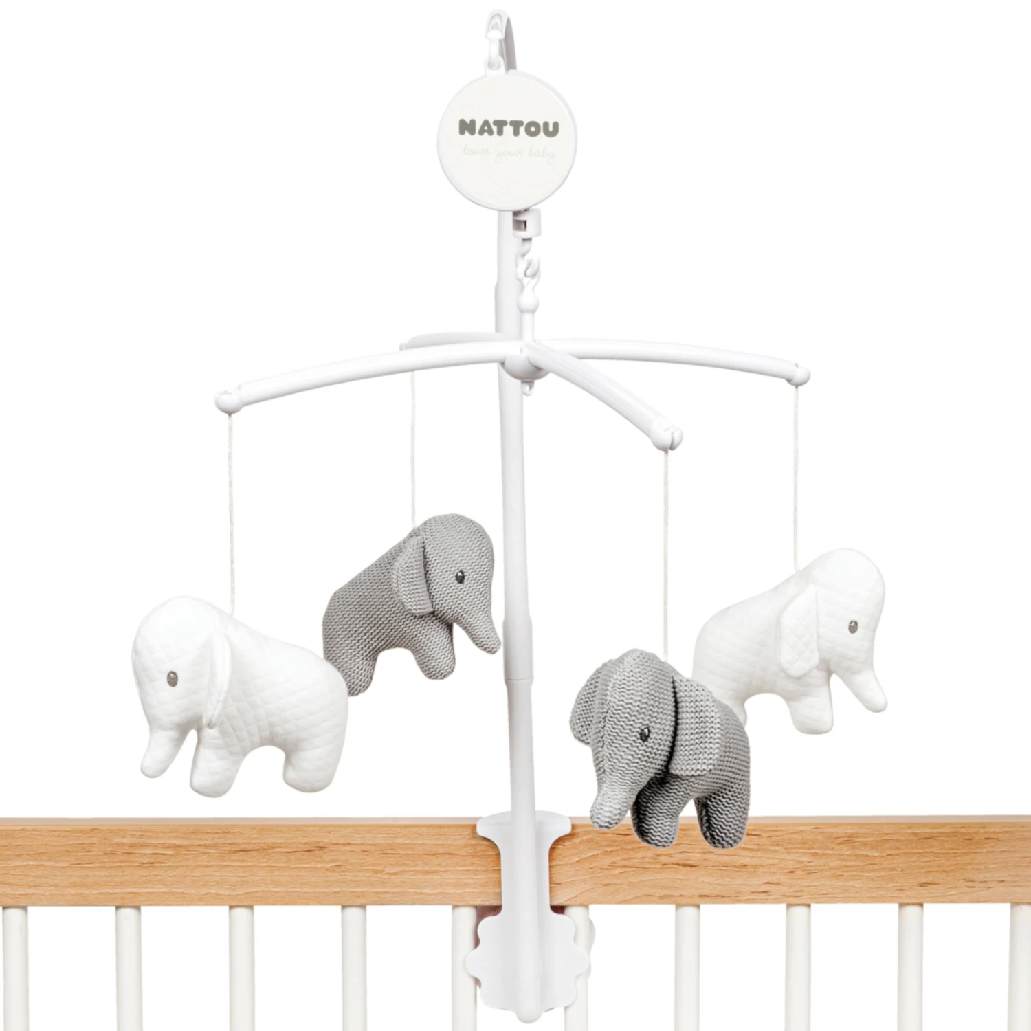 Tembo Mobile Blanc/Gris De Nattou
