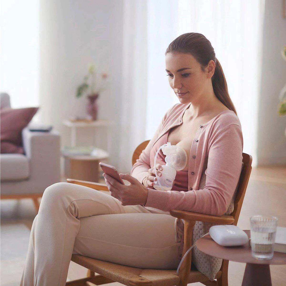 Tire-lait électrique Simple Blanc De Philips AVENT – Image 3