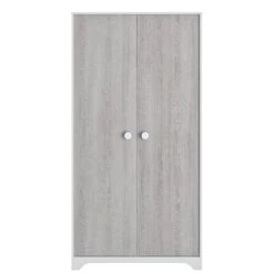 Marius Armoire 2 Portes Chêne Cérusé De Galipette