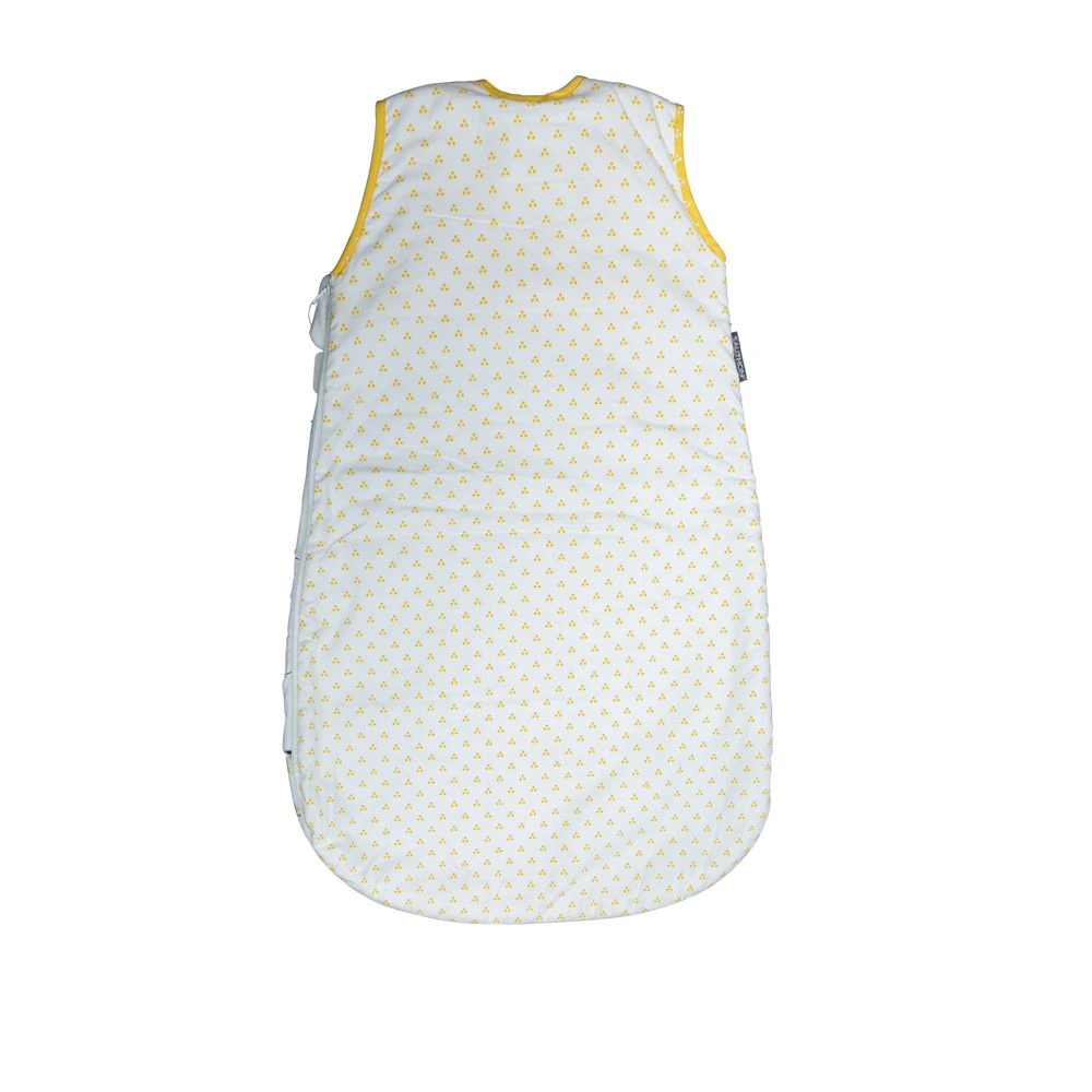 Pluche Et Pompon Sac Nid été Blanc/Jaune 0-6 Mois De Sauthon Baby's Sweet Home – Image 3