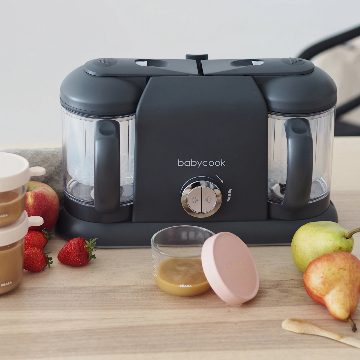 Beaba Babycook Duo Dark Grey De Béaba – Image 4