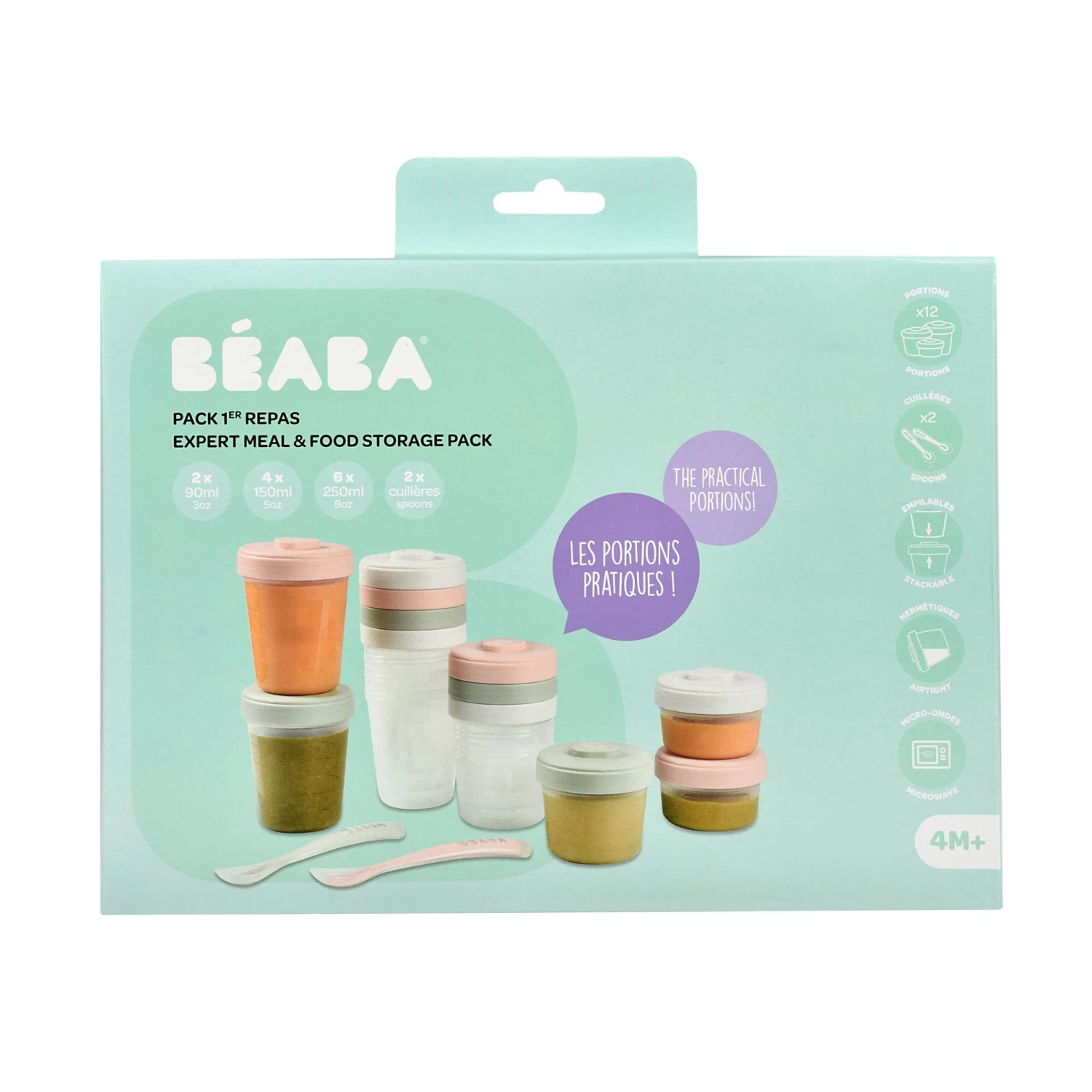 Beaba Pack 1er Repas Eucalyptus De Béaba – Image 3