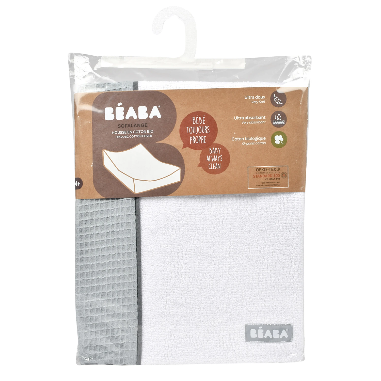 Beaba Housse Sofalange Gris Clair De Béaba – Image 6