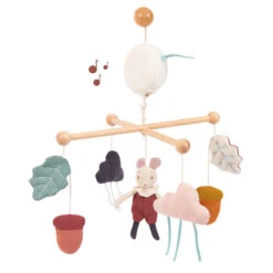 Après La Pluie Mobile Musical Croisillon De Moulin Roty