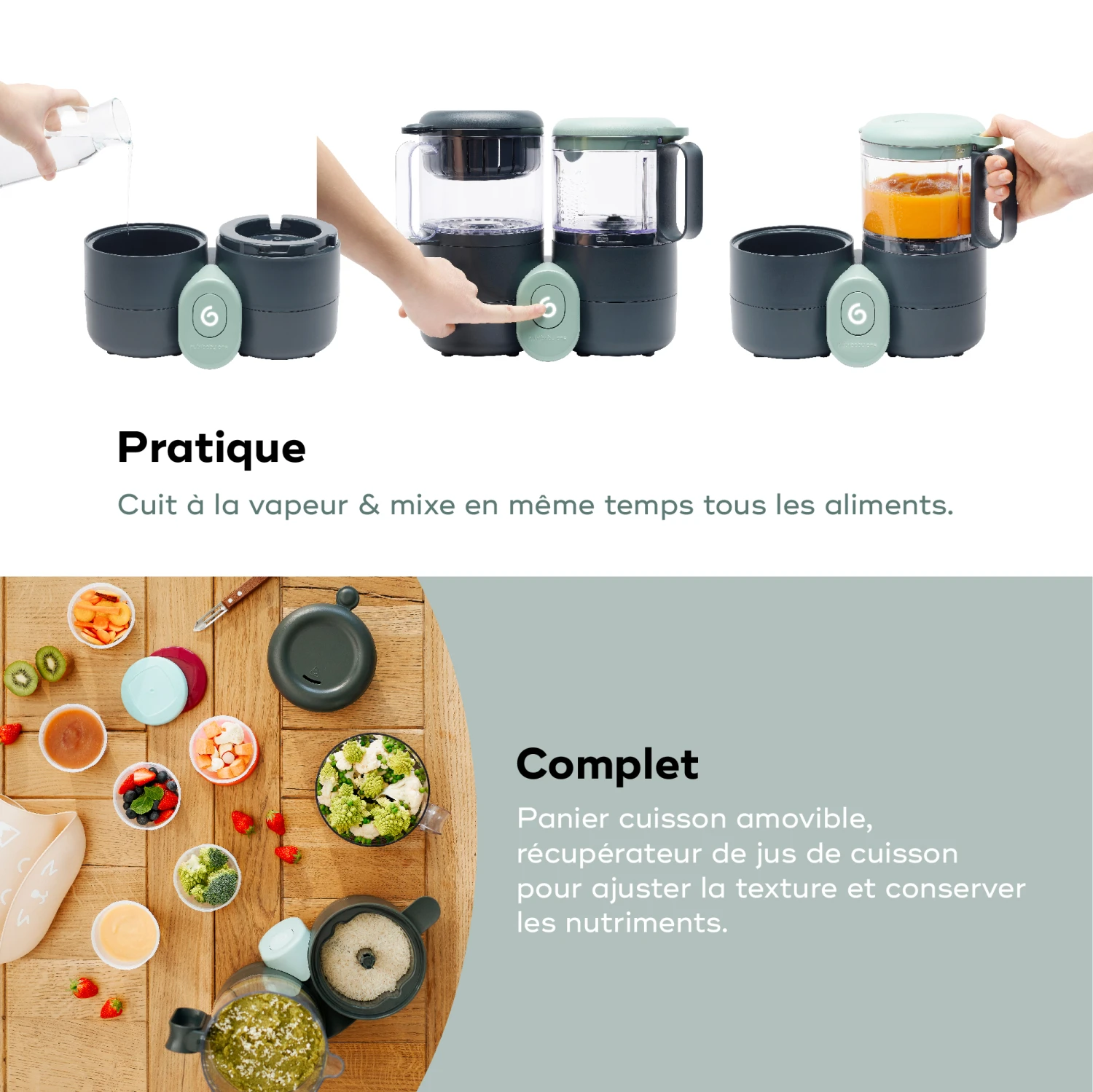 Nutribaby One Gris De Babymoov – Image 4