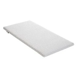 Matelas Bébé De Voyage Ocean Friendly Blanc/Bleu 60 X 120 Cm De Candide