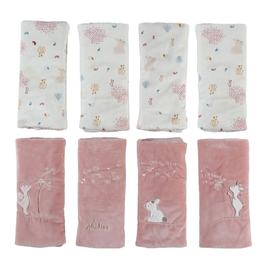 Lina & Joy Protège Barreaux Pour Lits & Parcs Bébé Rose De Noukies