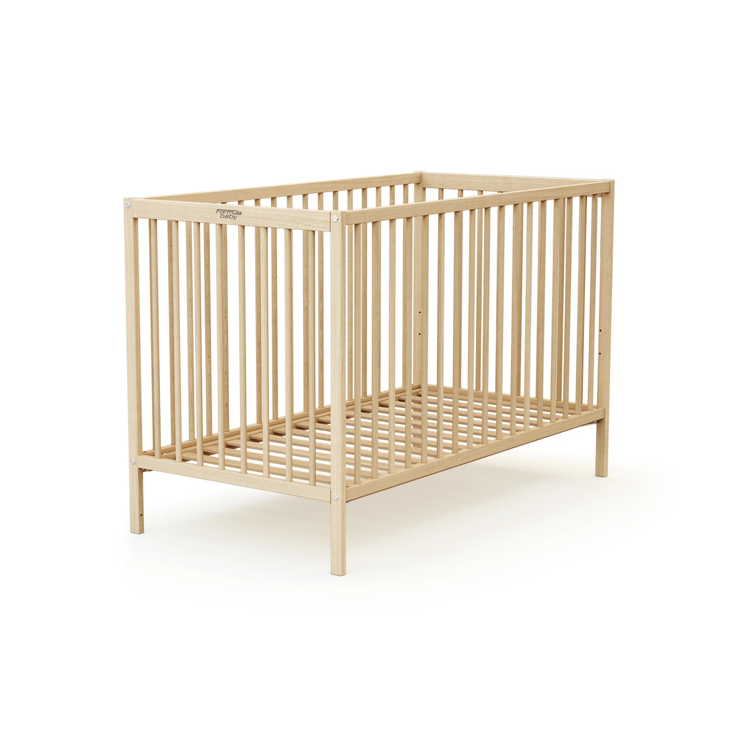 Lit En Bois Brut 60 X 120 Cm De Formula Baby – Image 3