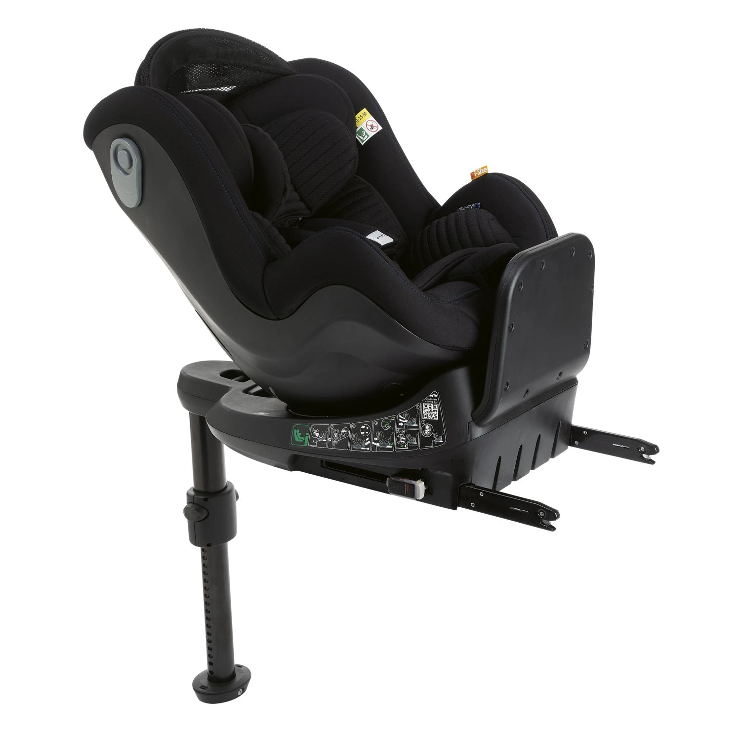 Siège Auto Seat2Fit I-Size Air (45-105 Cm) Black Air De Chicco – Image 2