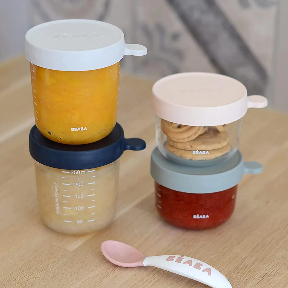 Beaba Coffret 4 Portions Verre 150/250 Ml De Béaba – Image 2
