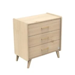 Arty Commode 3 Tiroirs Chêne Suave De Sauthon Baby's Sweet Home