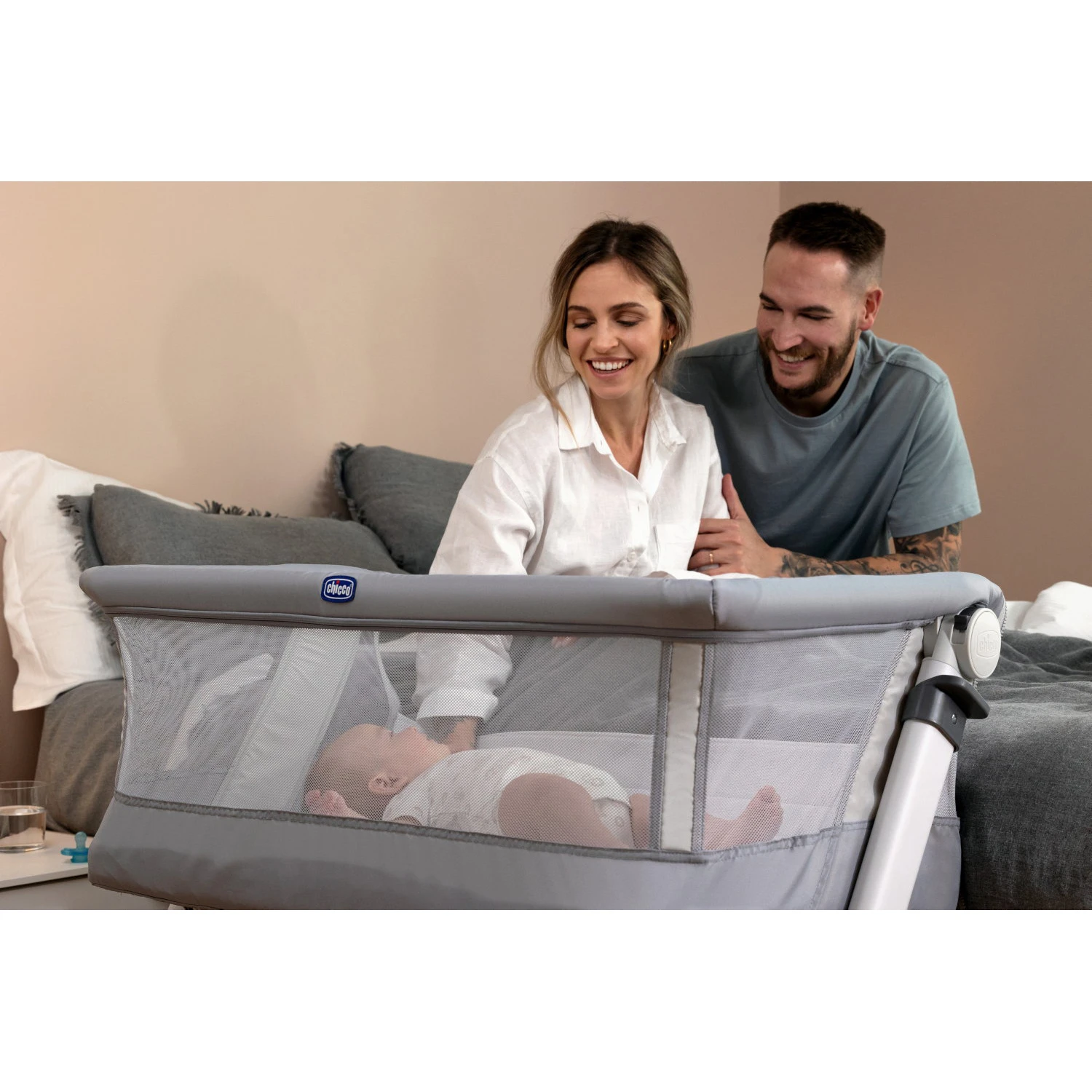 Berceau Cododo Next 2 Me Pop Up Grey Mist De Chicco – Image 10