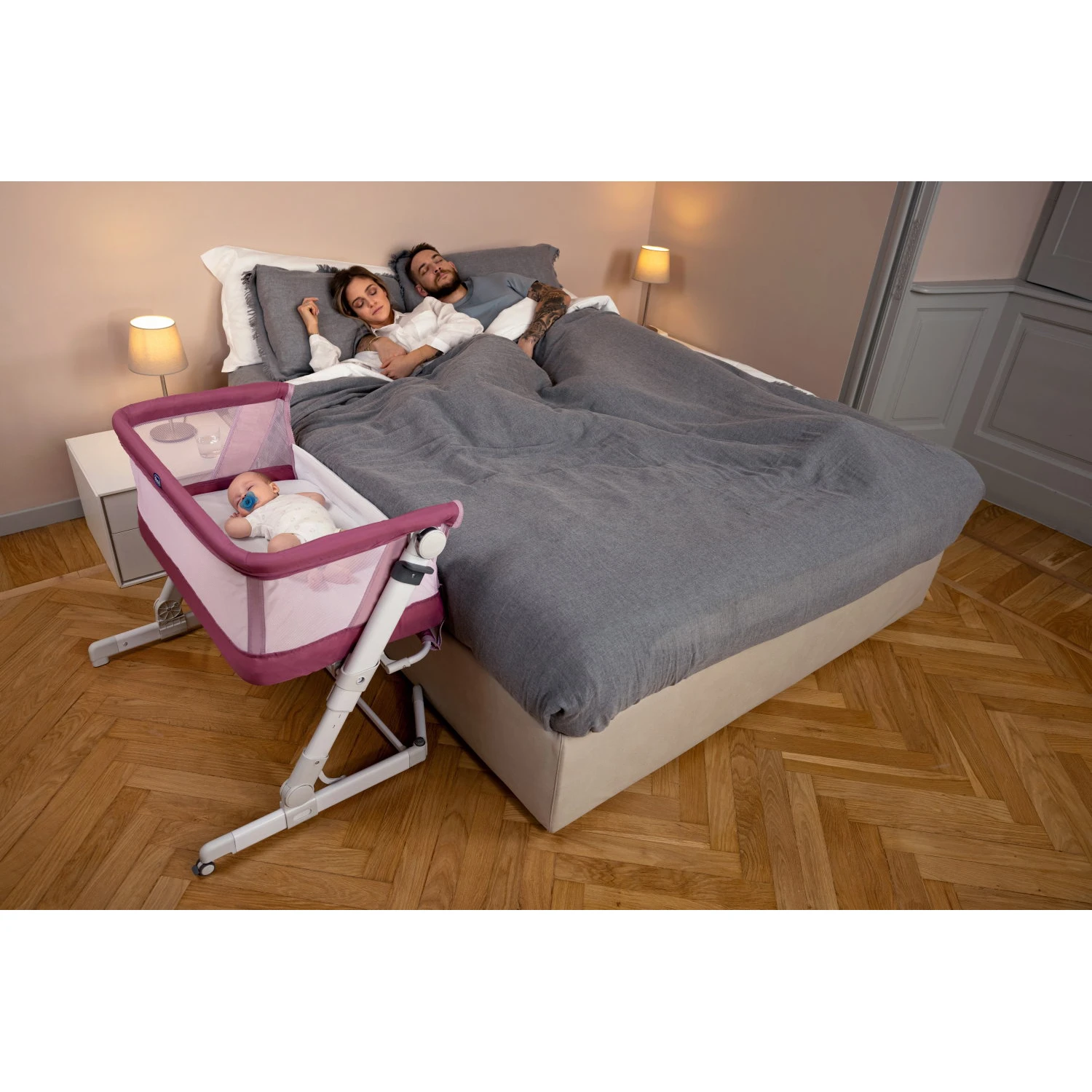 Berceau Cododo Next 2 Me Pop Up Orchid De Chicco – Image 5