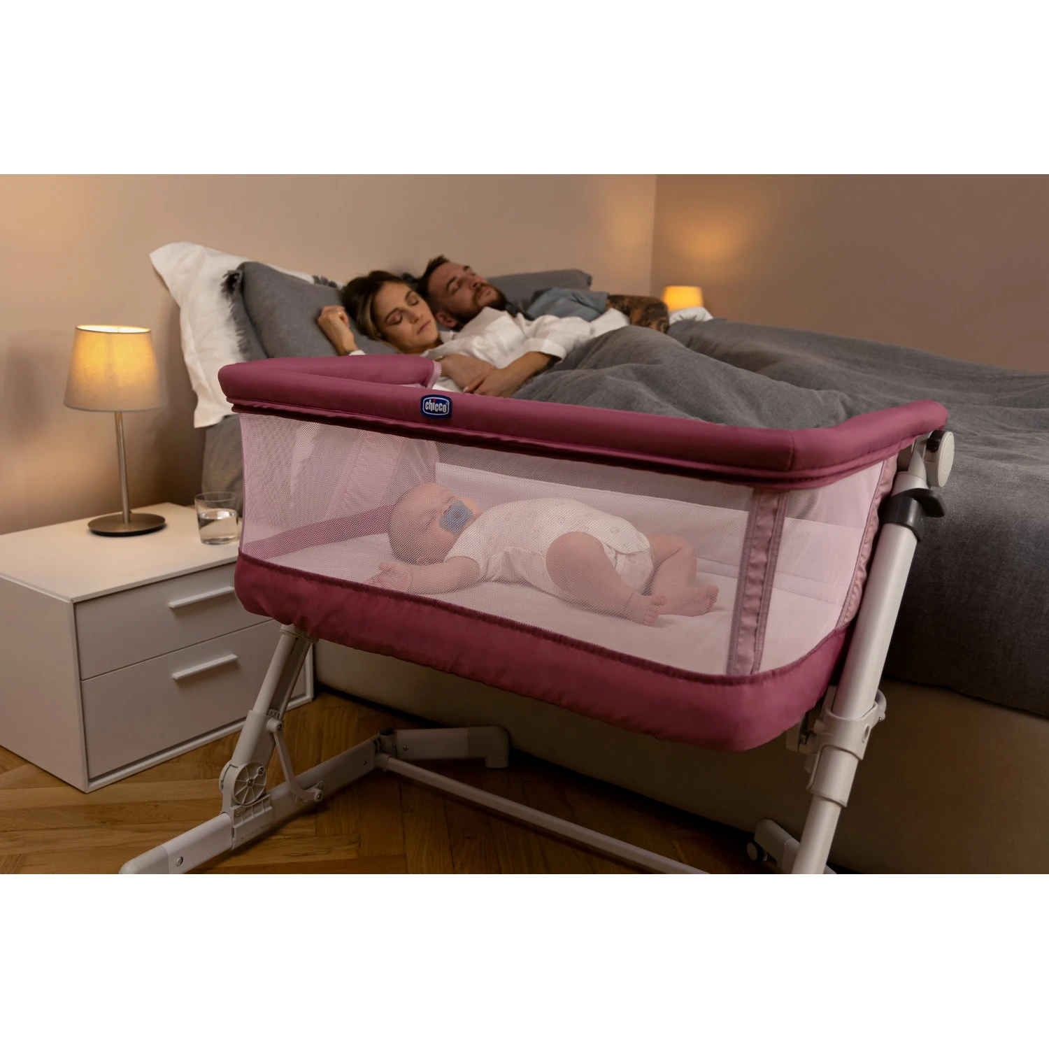Berceau Cododo Next 2 Me Pop Up Orchid De Chicco – Image 6
