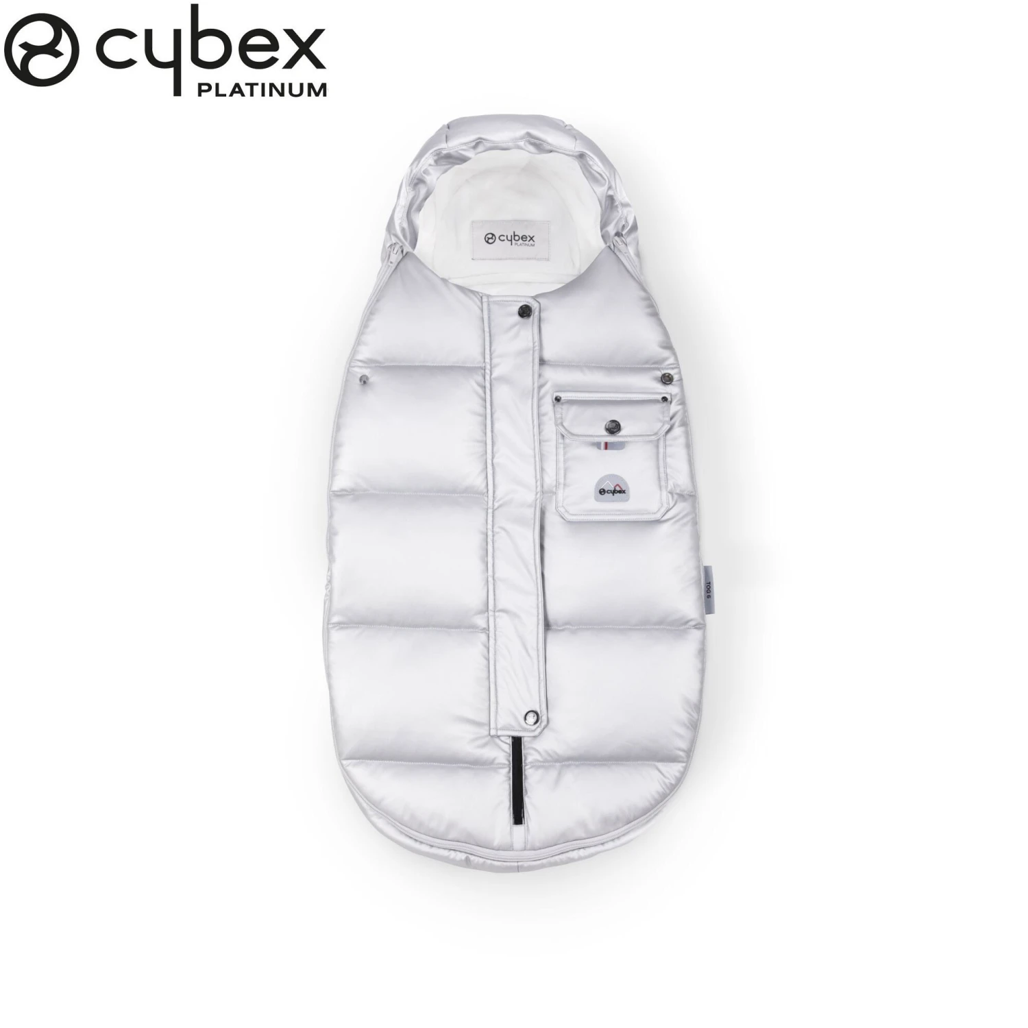 Mini Chancelière Hiver Platinum Artic Silver De CYBEX
