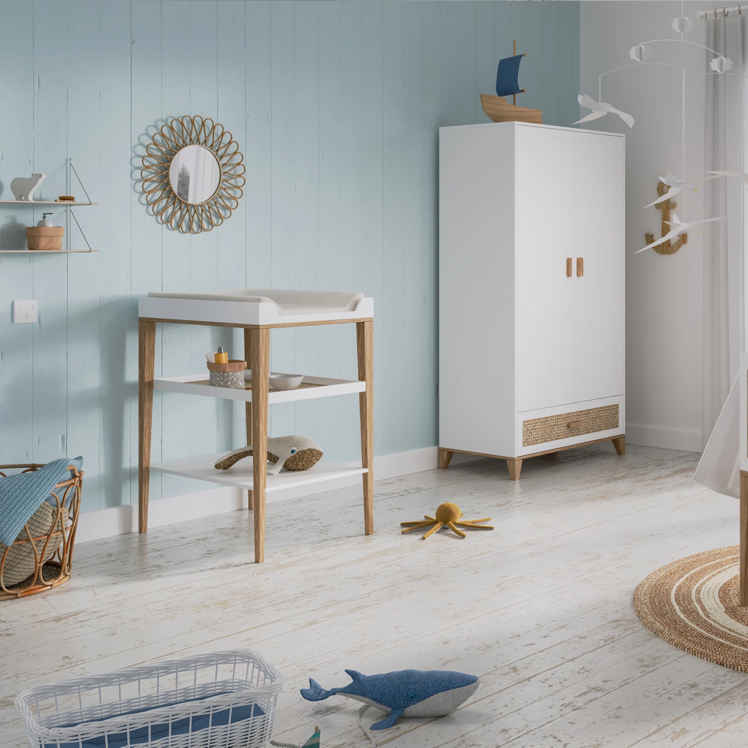 Nami Table à Langer Neige De Théo – Image 2