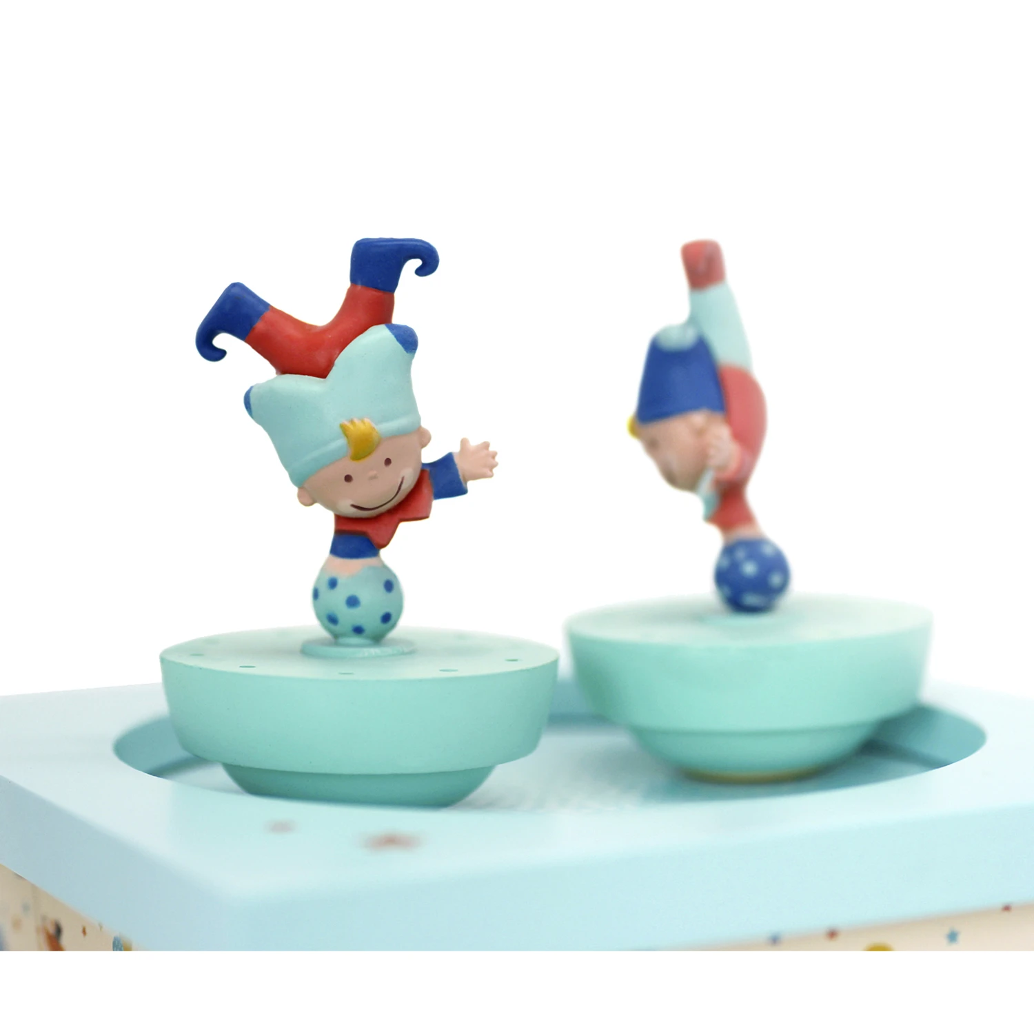 Boîte à Musique Bois Dancing Acrobates De Trousselier – Image 2