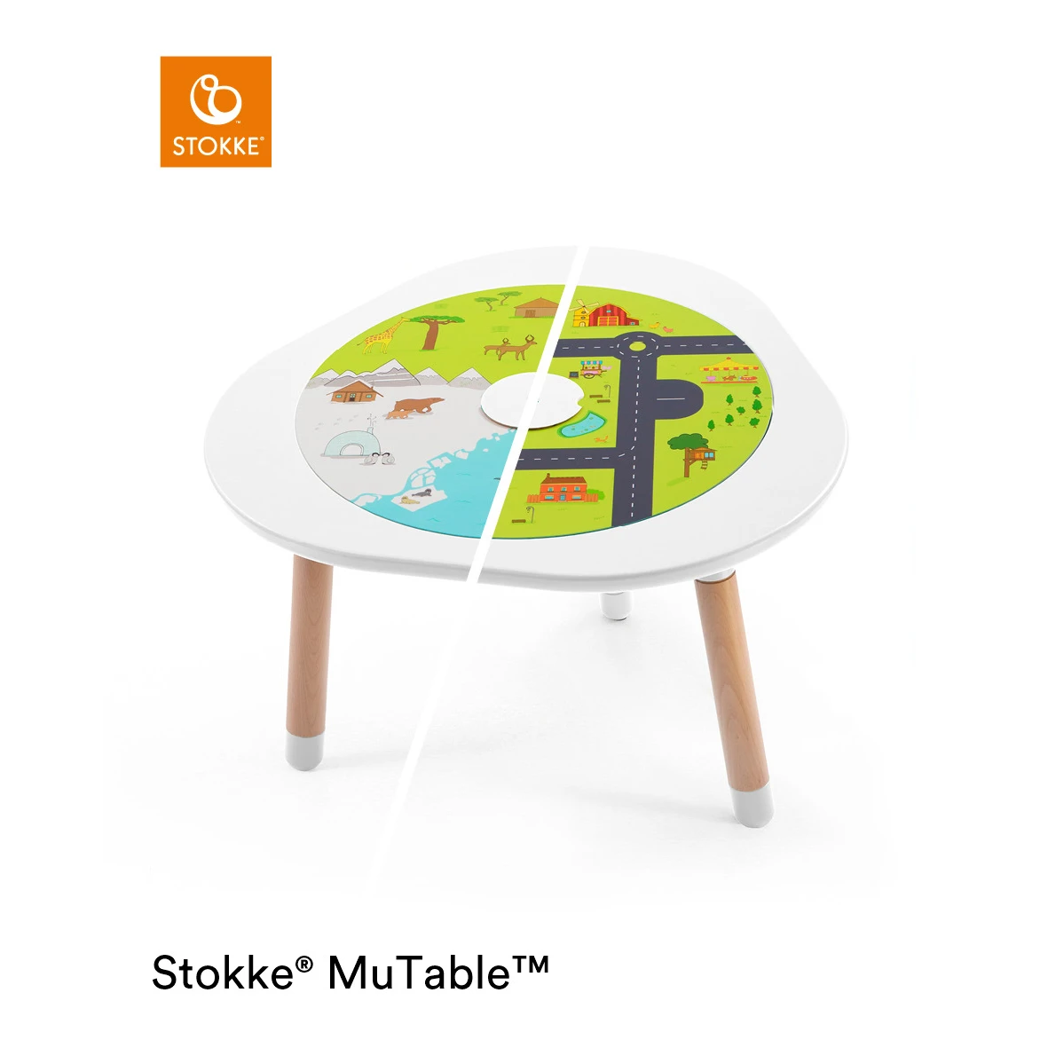 Table De Jeu MuTable™ White De Stokke® – Image 3