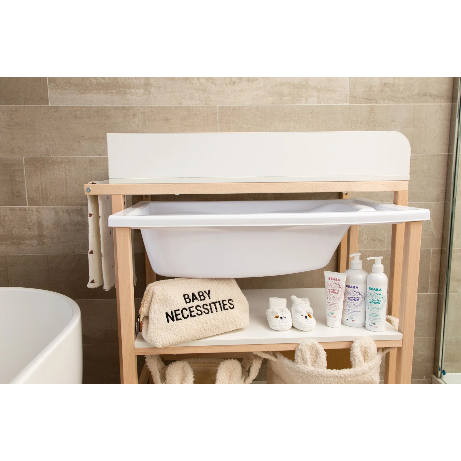 Table à Langer Baignoire Avec Roues De Childhome – Image 5