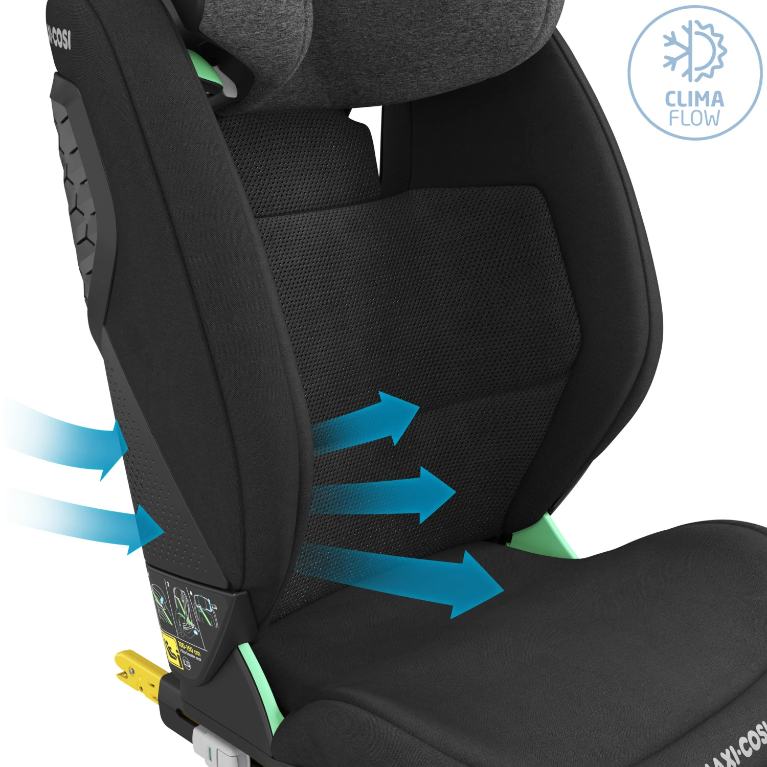 Siège-auto Rodifix Pro I-Size Authentic Black De Maxi-Cosi – Image 4