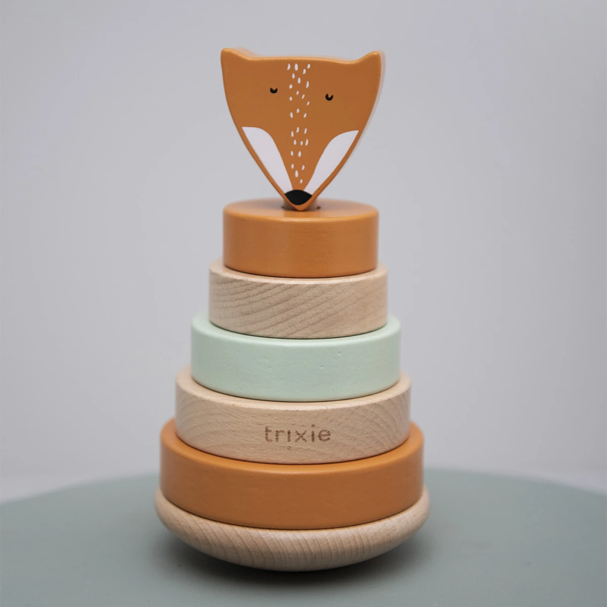 Tour à Empiler En Bois Mr. Fox De Trixie – Image 3