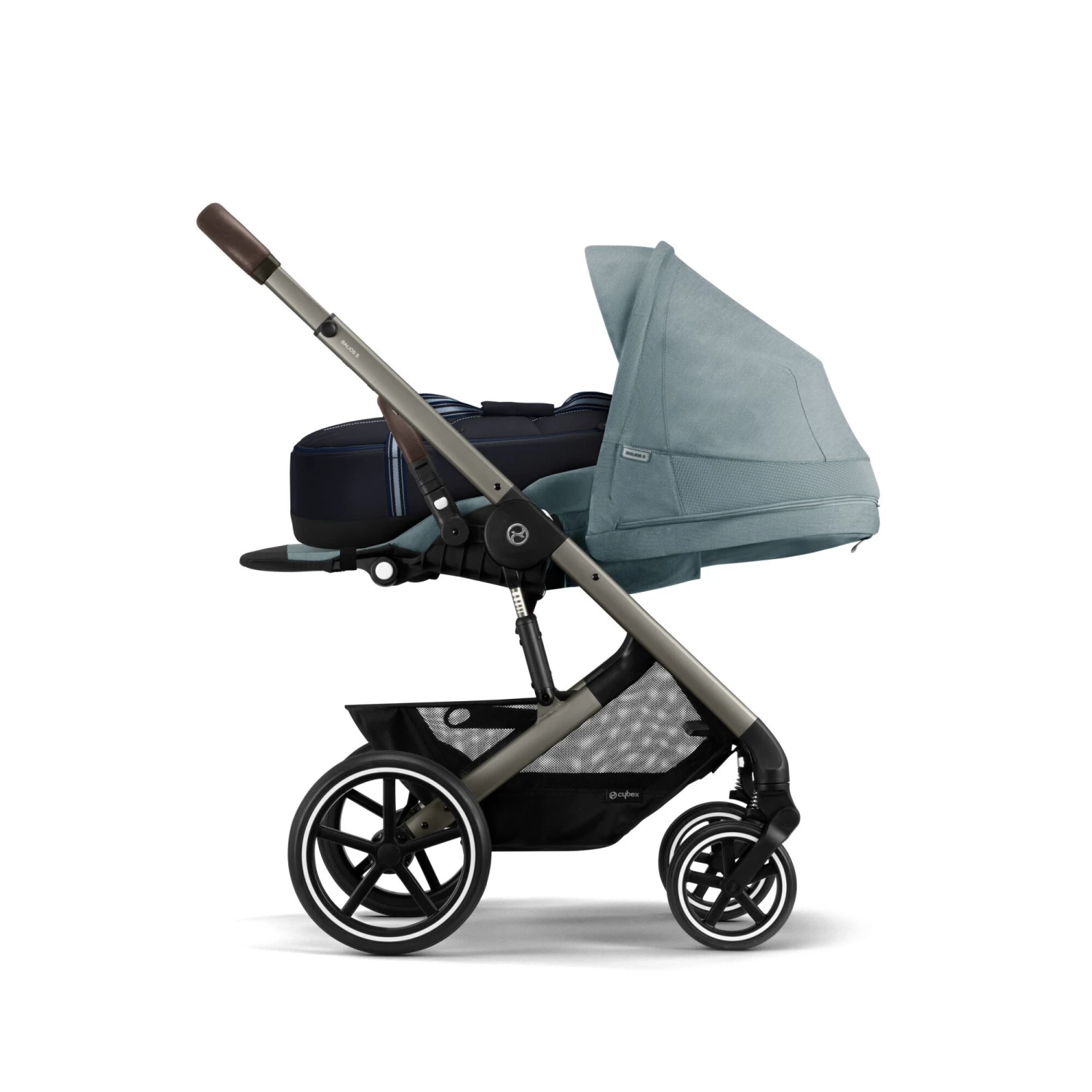 Poussette Balios S Lux Châssis Taupe - Sky Blue De CYBEX – Image 5