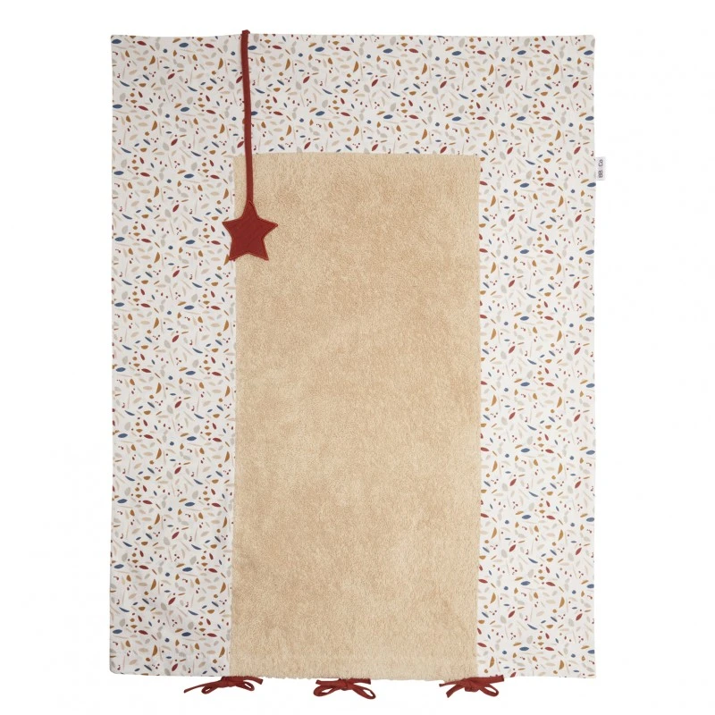 Portofino Housse De Matelas à Langer Sable/Terrazzo 60 X 80 Cm De BB&Co