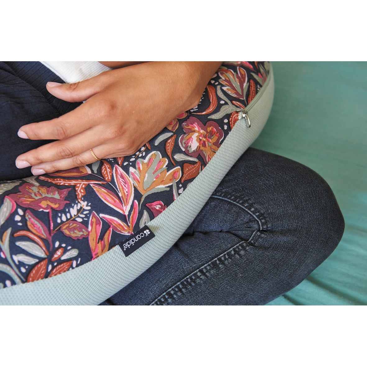 Multirelax Jersey Matelassé Floral De Candide – Image 5