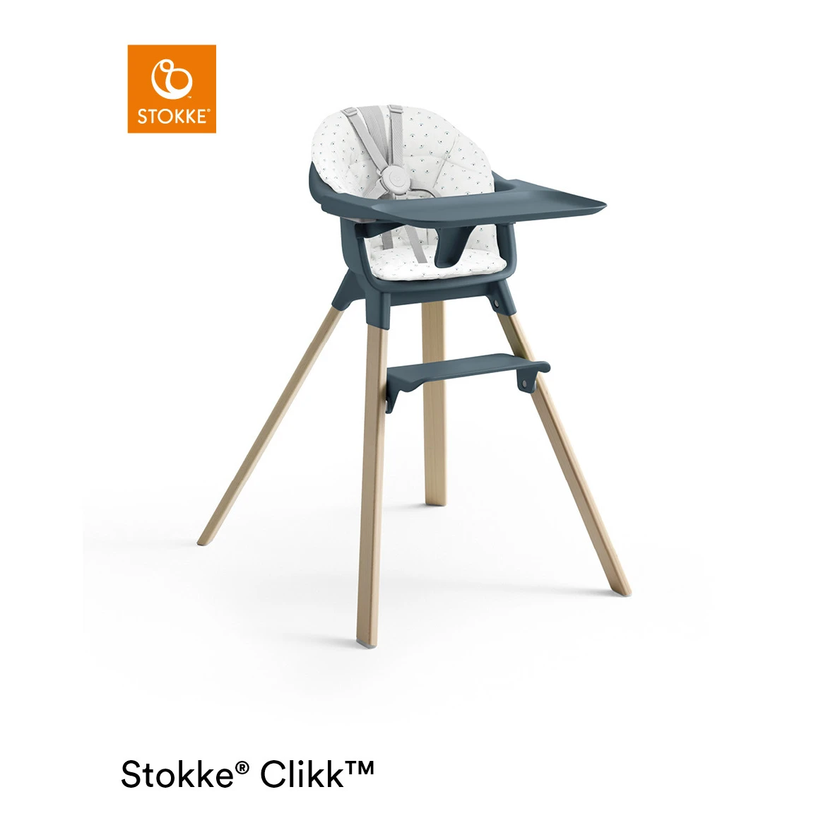 Stokke® Clikk™ Coussin Blueberry Boat De Stokke® – Image 4