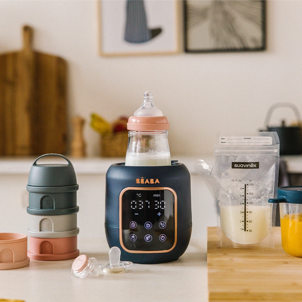 Beaba Chauffe-Biberon Multi Milk Night Blue De Béaba – Image 4