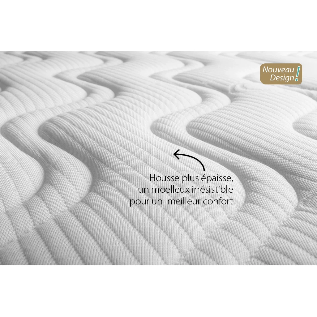 Matelas Coco Latex Blanc De Kadolis – Image 3