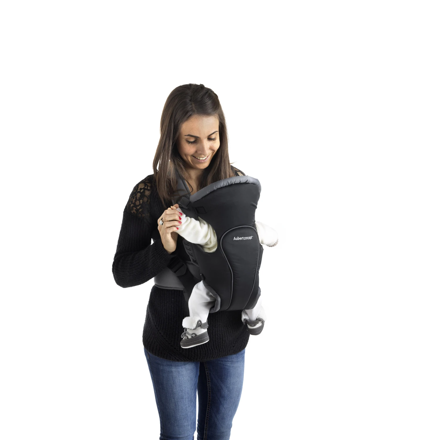 Porte-bébé Noir De Aubert Concept – Image 4