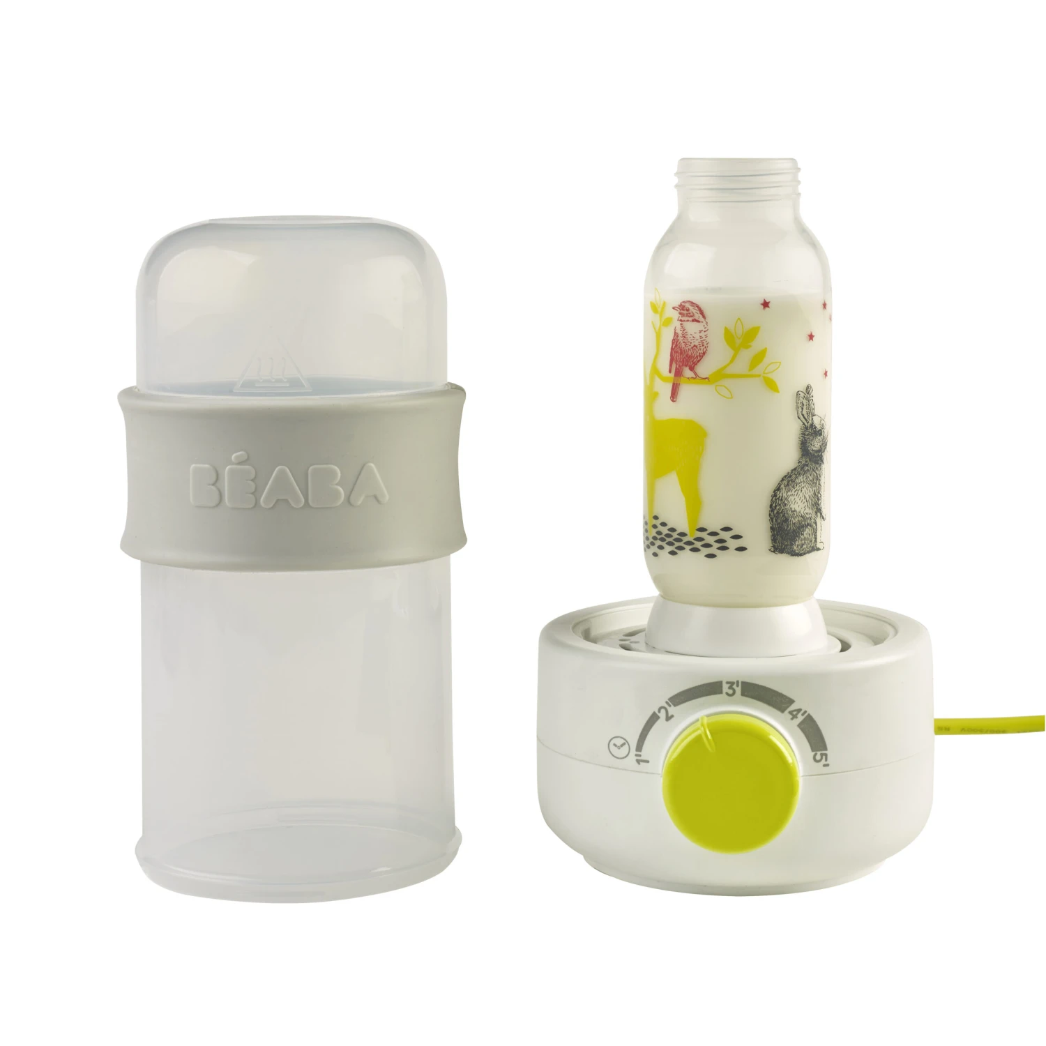 Beaba Babymilk Second Chauffe Biberon Grey De Béaba – Image 2