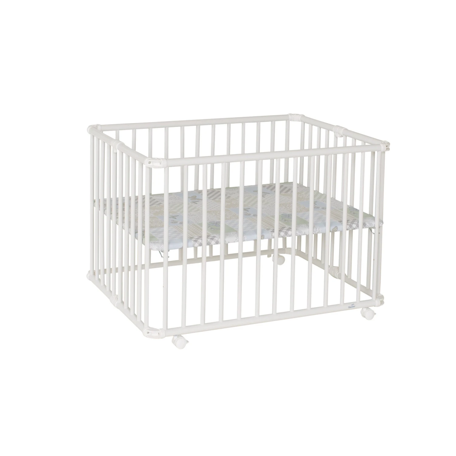 Parc Pliable Lucilee Petit Modèle Blanc étoiles De Geuther – Image 5